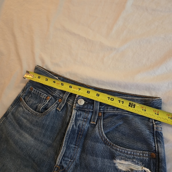 Levi's Premium 501 S Skinny Jeans 26W 28L - Picture 5 of 9